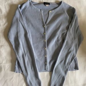 J Crew Light Blue Sweater